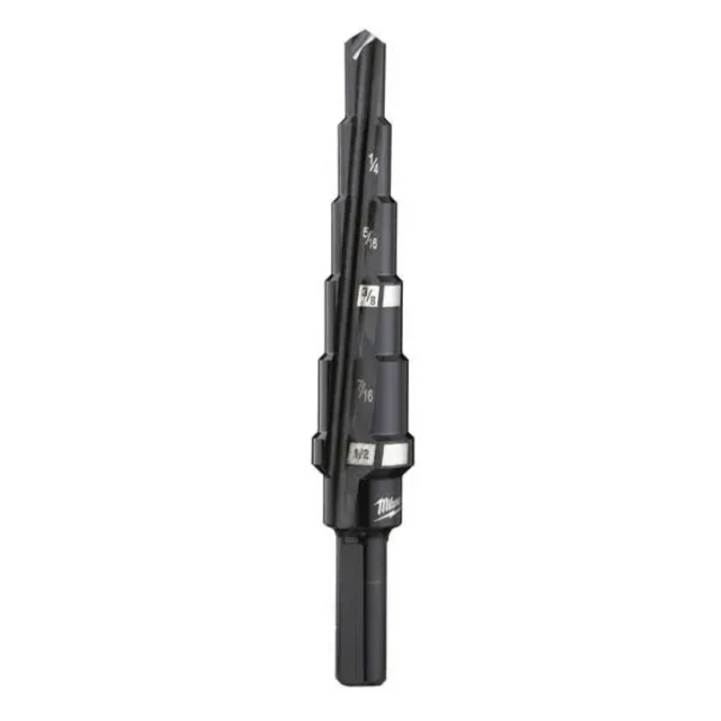 Milwaukee Step Drill Bits - Multiple Sizes Priced Individually #2 Bit 3/16" - 1/2"